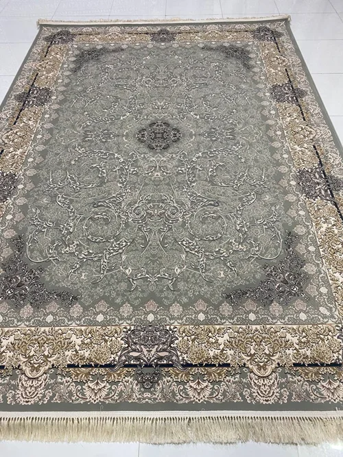 فرش  1200 شانه ماشینی کاشان  درجه یک صادراتی کد1241 برجسته