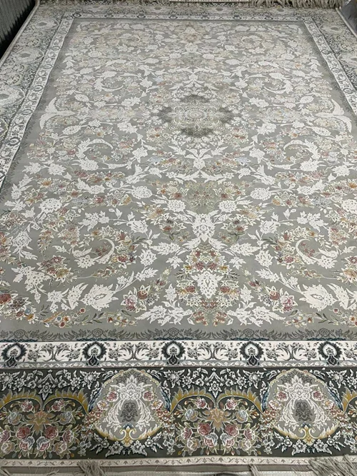 فرش ماشینی کاشان1200 شانه تک 12متری کد1007