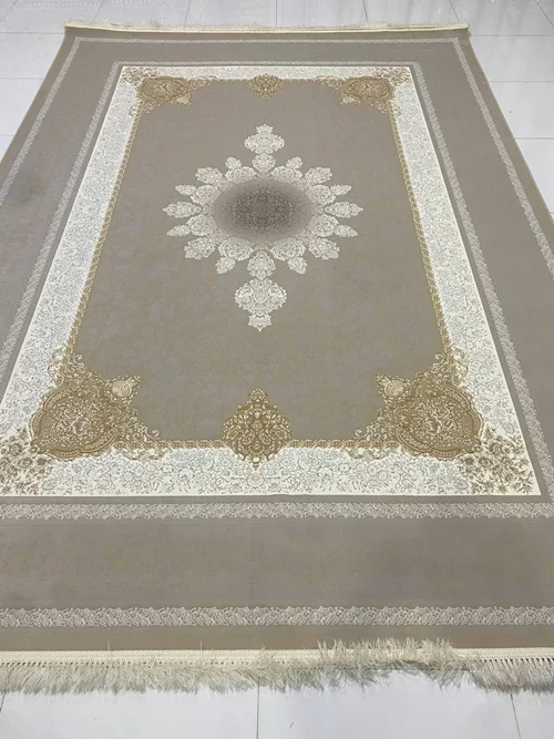 فرش 1200 شانه ماشینی کاشان  درجه یک صادراتی کد 1472برجسته