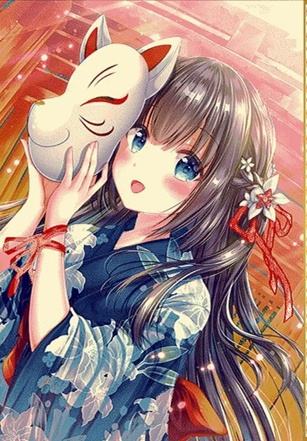 فرش فانتزی کودک طرح دختر2