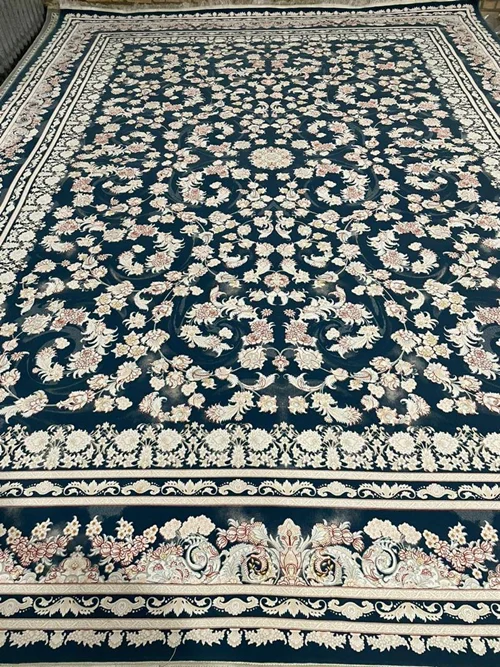 فرش ماشینی کاشان1200 شانه تک 12متری کد1005