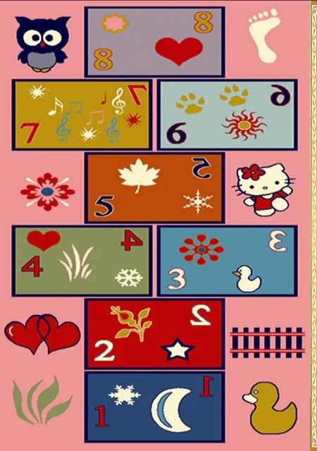 فرش فانتزی کودک طرح لی لی کد 502