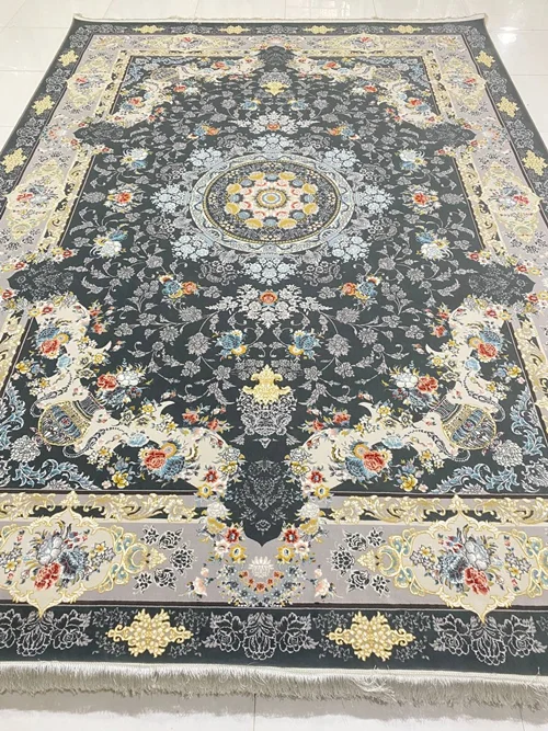 فرش ماشینی کاشان700 شانه9متری  کد815