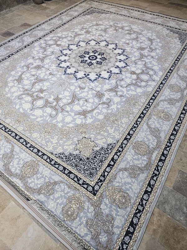 فرش ماشینی کاشان12متری  700 شانه BCF کد222