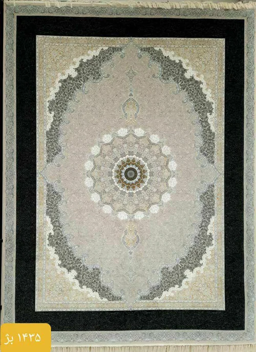 فرش 1000 شانه کد نقشه 1435 دیزاین 1200
