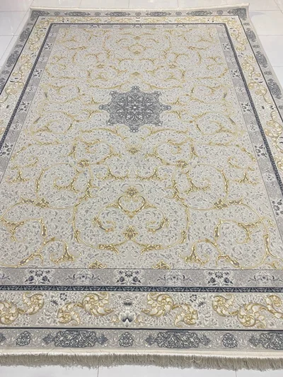 فرش ماشینی کاشان700 شانه 9متری  کد812