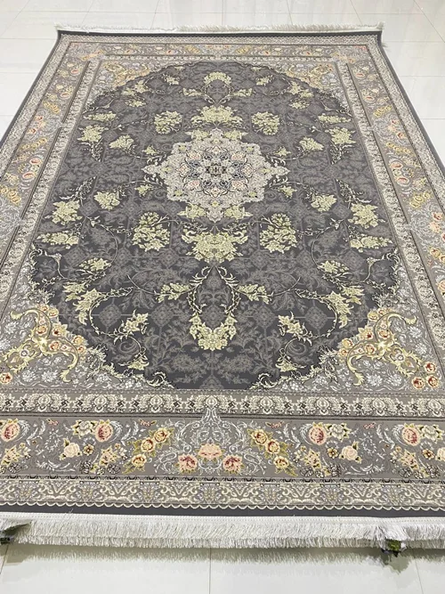 فرش ماشینی کاشان700 شانه 9متری  کد805 برجسته