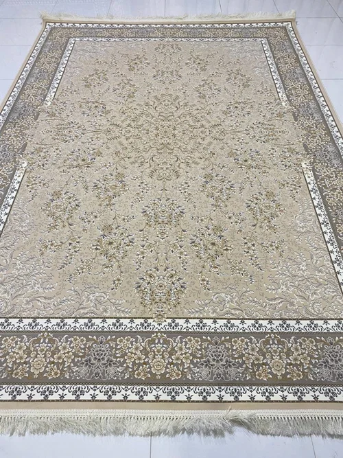 فرش 1200 شانه ماشینی کاشان  درجه یک صادراتی کد 1481 برجسته